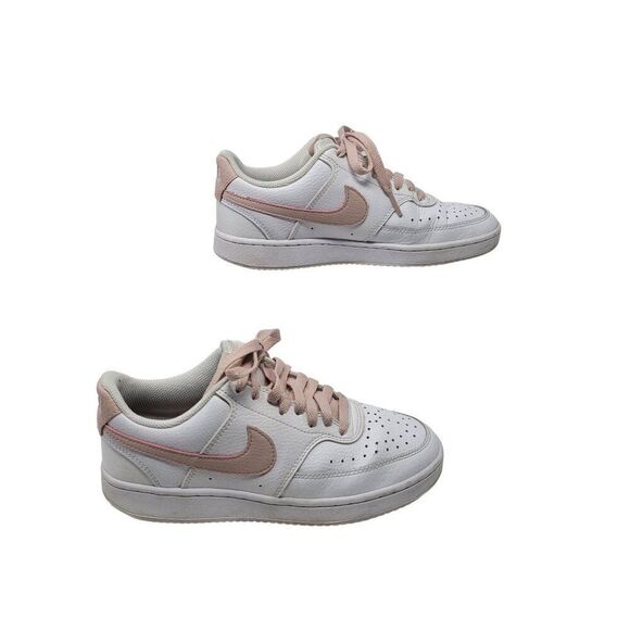 Nike Retro 80s Court Vision Low Next Nature Sneaker 6 White Vegan Streetwear - Picture 6 of 11